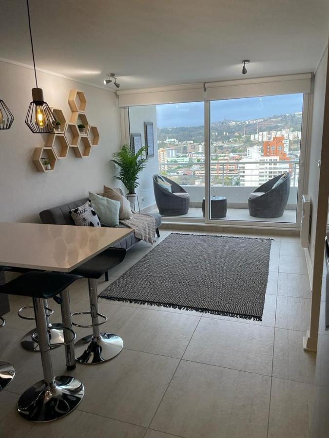 Departamento De Lujo Estacionamiento Privado Y Cocina Integral Vina del Mar Exterior foto